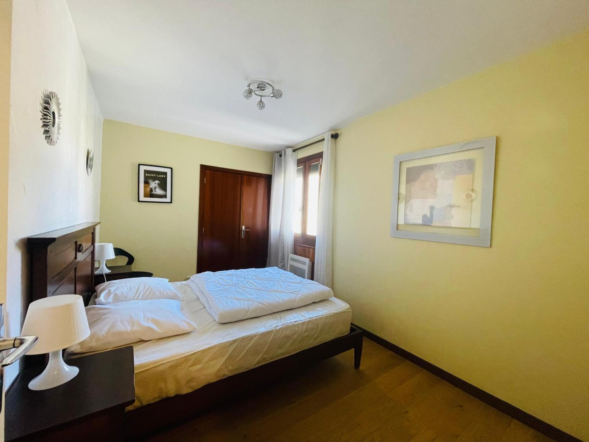Appartement 58 M2 Avec Piscine Interieure Vue Montagne Centre Village , Parking Prive Saint-Lary-Soulan Dış mekan fotoğraf